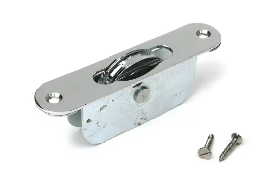 Click Here To Enlarge This Photo Of 52394 From The Anvil Polished Chrome Radiused Sash Pulley 75kg