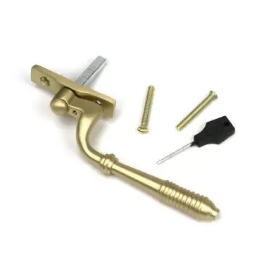 Click Here To Enlarge This Photo Of 52310 From The Anvil Satin Brass Reeded Espag - LH