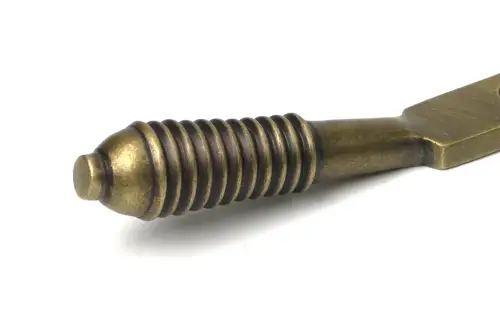 Click Here To Enlarge This Photo Of 52331 From The Anvil Burnished Brass 12" Reeded Stay