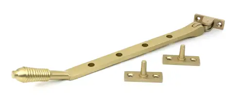 Click Here To Enlarge This Photo Of 52333 From The Anvil Satin Brass 10" Reeded Stay