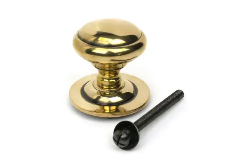 Click Here To Enlarge This Photo Of 52404 From The Anvil Aged Brass Round Centre Door Knob