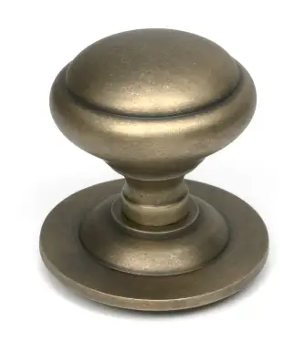 Click Here To Enlarge This Photo Of 52162 From The Anvil Burnished Brass Round Centre Door Knob
