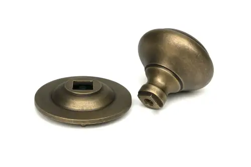 Click Here To Enlarge This Photo Of 52162 From The Anvil Burnished Brass Round Centre Door Knob