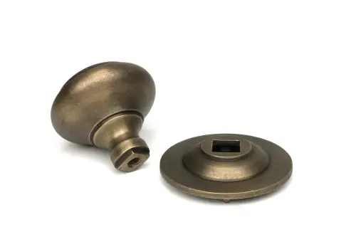 Click Here To Enlarge This Photo Of 52162 From The Anvil Burnished Brass Round Centre Door Knob
