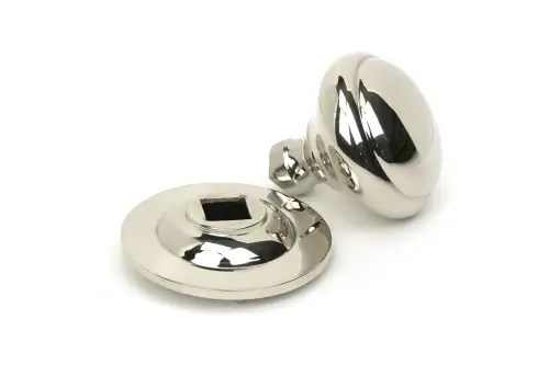 Click Here To Enlarge This Photo Of 52406 From The Anvil Polished Nickel Round Centre Door Knob