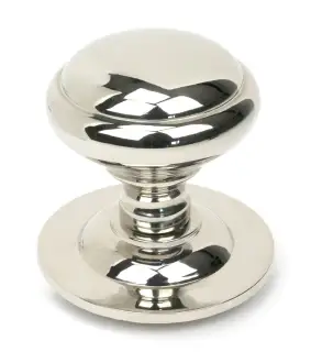 52406 From The Anvil Polished Nickel Round Centre Door Knob