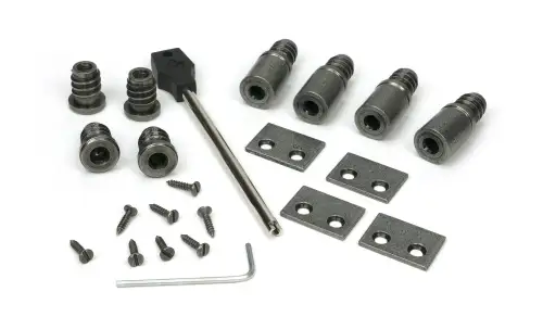 Click Here To Enlarge This Photo Of 52476 From The Anvil Pewter Secure Sash Stops &lpar;Pack of 4&rpar;