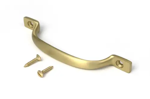 Click Here To Enlarge This Photo Of 52385 From The Anvil Satin Brass Slim Sash Pull