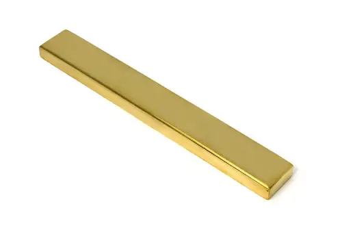 Click Here To Enlarge This Photo Of 52572 From The Anvil Polished Brass Slimline External Blank Plate
