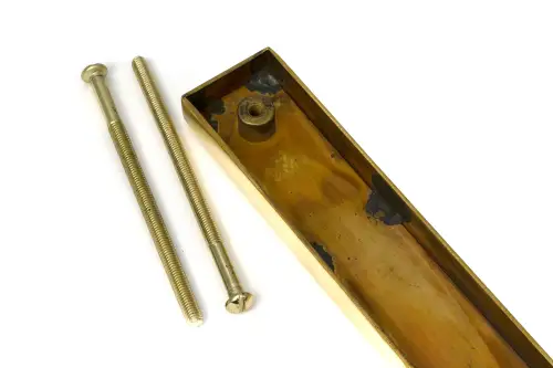 Click Here To Enlarge This Photo Of 52572 From The Anvil Polished Brass Slimline External Blank Plate