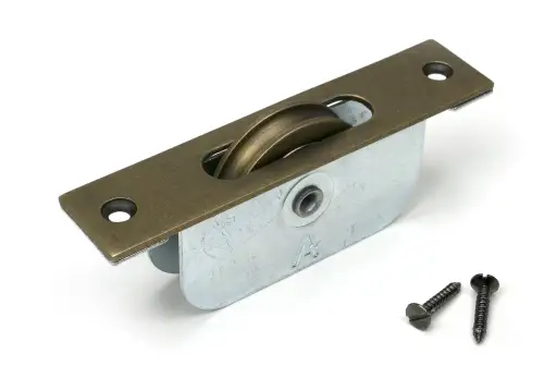 Click Here To Enlarge This Photo Of 52386 From The Anvil Burnished Brass Square Ended Sash Pulley 75kg