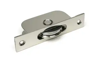 52479 From The Anvil Polished Marine SS &lpar;316&rpar; Square Ended Sash Pulley 75kg