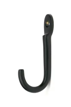 Click Here To Enlarge This Photo Of 52227 From The Anvil Matt Black Traditional Coat Hook