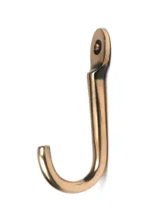 52236 From The Anvil Polished Bronze Traditional Coat Hook
