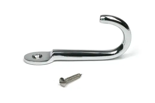Click Here To Enlarge This Photo Of 52230 From The Anvil Polished Chrome Traditional Coat Hook