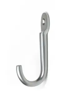 52231 From The Anvil Satin Chrome Traditional Coat Hook