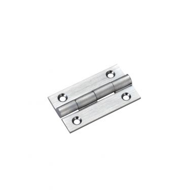 Click Here To Enlarge This Photo Of TDF100SC - Zoo Hardware Solid Drawn Brass Butt Hinges - 38 x 22 x 1&period;3mm Satin Chrome