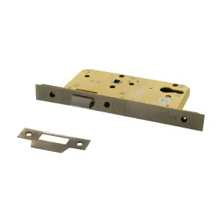 Atlantic - ALKDINL60HDAB DIN Heavy Duty Latch 60mm Backset - Antique Brass
