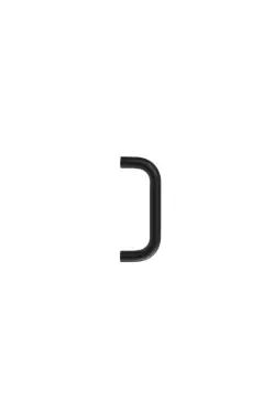 Click Here To Enlarge This Photo Of Eclipse 34545 150mm x 19mm D Shaped Pull Handle &lpar;M8 Brass Insert&rpar; - Matt Black