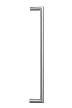 Click Here To Enlarge This Photo Of Eclipse 34676 425mm x 19mm Mitred Pull Handle &lpar;M8 Brass Insert&rpar; - Satin Stainless Steel