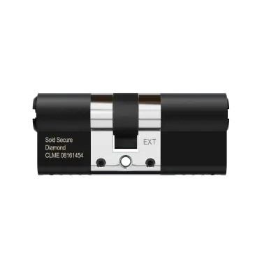 Click Here To Enlarge This Photo Of AP35-35MB APECS 70mm &lpar;35&sol;35&rpar; Euro Profile British Standard 3&ast; TS007 Kitemarked Double Cylinder - Matt Black