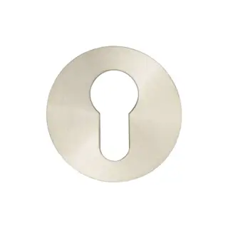 JSS02 Frelan Hardware Satin Stainless Steel &lpar;G304&rpar; Euro Profile Escutcheon 52x5mm