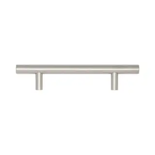 JSS110D Frelan Hardware Satin Stainless Steel T Bar Cabinet Handle 244mm x 12mm &lpar;184mm centres&rpar;