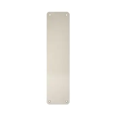 Click Here To Enlarge This Photo Of JSS80 Frelan Hardware Satin Stainless Steel Finger Plate 305mm x 75mm