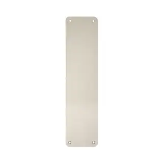 JSS80 Frelan Hardware Satin Stainless Steel Finger Plate 305mm x 75mm