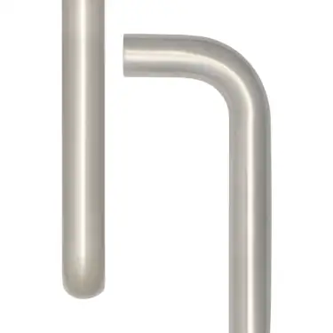 Click Here To Enlarge This Photo Of JSS319D Frelan Hardware Satin Stainless Steel &lpar;G201&rpar; 425mm x 19mm D Shape Pull Handle &lpar;Bolt Through&rpar;