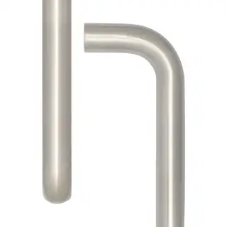 JSS319D Frelan Hardware Satin Stainless Steel &lpar;G201&rpar; 425mm x 19mm D Shape Pull Handle &lpar;Bolt Through&rpar;