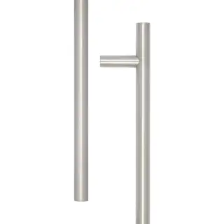 JSS219A Frelan Hardware Satin Stainless Steel &lpar;G304&rpar; 19mm Guardsman Pull Handle 325mm x 19mm x 225mm &lpar;Bolt Through&rpar;