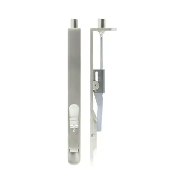 Click Here To Enlarge This Photo Of JSS52R Frelan Hardware Satin Stainless Steel Lever Action Flush Bolt &lpar;Radius Forend&rpar; 305mm x 20mm