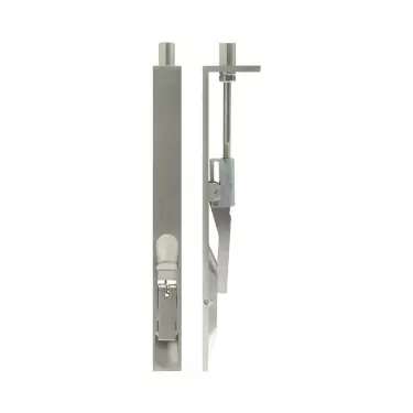 Click Here To Enlarge This Photo Of JSS56 Frelan Hardware Satin Stainless Steel Lever Action Flush Bolt &lpar;Square Forend&rpar; 609mm x 20mm
