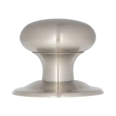 Click Here To Enlarge This Photo Of JSS3580 Frelan Hardware Satin Stainless Steel &lpar;G304&rpar; Centre Door Knob 70mm Dia&period;