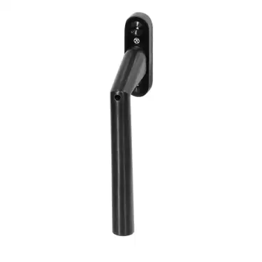 Click Here To Enlarge This Photo Of BLU Performance SST100B Inline Angled Lockable Window Espag Handle&comma; 316 Stainless Steel in a PVD Satin Black Finish &lpar;SST100B-PBK&rpar;