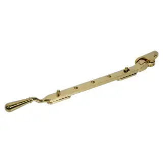 BLU Performance 11" &lpar;279mm&rpar; Opera Casement Window Stay&comma; 316 Stainless Steel in a PVD Polished Brass Finish &lpar;TBH300-11-PPB&rpar;