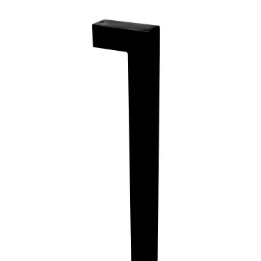 Click Here To Enlarge This Photo Of BLU Performance HAB4 Inline Square Mitre Pull Handle &lpar;32mm Diameter&rpar; 316 Stainless Steel in a Matt Black Lacquered Finish