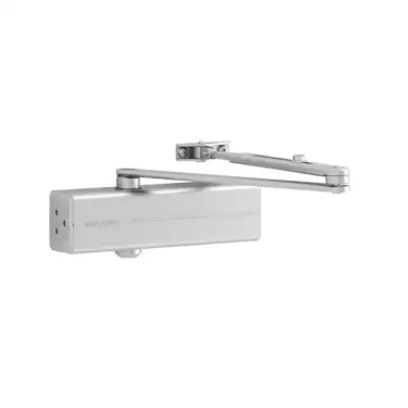 Click Here To Enlarge This Photo Of DC140A ASSA ABLOY Overhead Door Closer Variable Size 2-5 with Backcheck - Silver