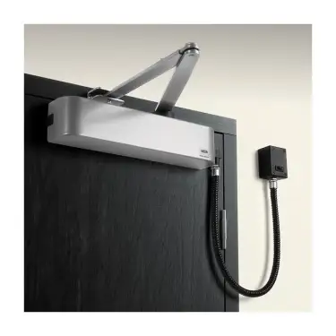 Click Here To Enlarge This Photo Of CE4F-E-SE UNION Electromagnetic &lpar;Hold Open&sol;Free Swing&rpar; Fixed Power Size 4 Overhead Door Closer - Silver