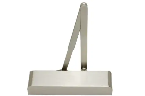 Click Here To Enlarge This Photo Of TS5&period;224VBC&period;SSS BOSS Door Controls EN&period;2-4 Satin Stainless Steel Overhead Door Closer with Backcheck