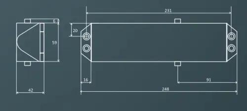 Click Here To Enlarge This Photo Of TS5&period;224VBC&period;SSS BOSS Door Controls EN&period;2-4 Satin Stainless Steel Overhead Door Closer with Backcheck