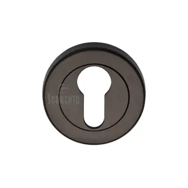 Click Here To Enlarge This Photo Of SC-0192-MBZ M&period;Marcus Sorrento Euro Profile Cylinder Escutcheon Matt Bronze on Zinc finish