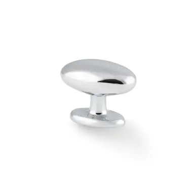 Click Here To Enlarge This Photo Of AW860-45-PC - Alexander & Wilks Ashbury Cabinet Knob 45mm - Polished Chrome