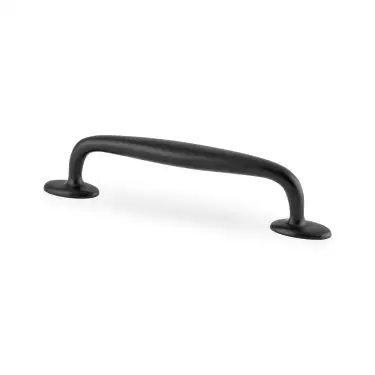 Click Here To Enlarge This Photo Of AW861-128-BL - Alexander & Wilks Ashbury Cabinet Pull 128mm c&sol;c - Black