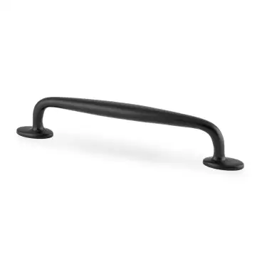 Click Here To Enlarge This Photo Of AW861-160-BL - Alexander & Wilks Ashbury Cabinet Pull 160mm c&sol;c - Black