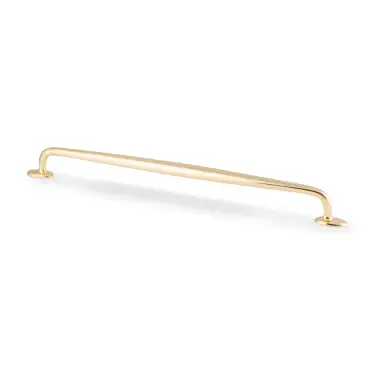 Click Here To Enlarge This Photo Of AW861-320-PBL - Alexander & Wilks Ashbury Cabinet Pull 320mm c&sol;c - Polished Brass Lacquered