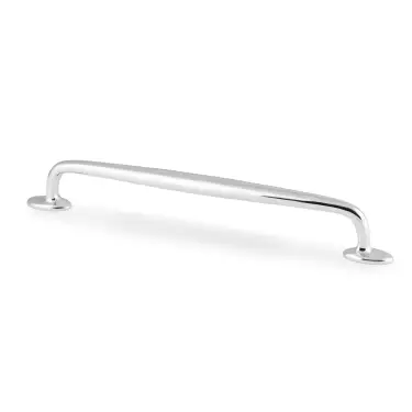 Click Here To Enlarge This Photo Of AW861-224-PC - Alexander & Wilks Ashbury Cabinet Pull 224mm c&sol;c - Polished Chrome