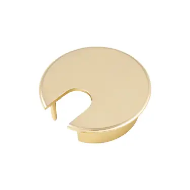 Click Here To Enlarge This Photo Of FTD855SN -Carlisle Brass Fingertip Design Cable Tidy 62mm &lpar;75 x 23mm&rpar; Satin Nickel