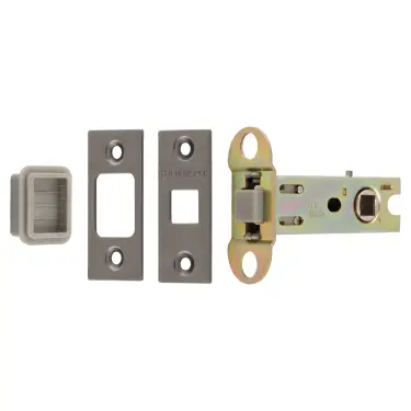 Click Here To Enlarge This Photo Of TLM5030&sol;57&sol;MBRZ - Carlisle Brass Eurospec Magnetic Tubular Latch 76mm &lpar;57mm Backset&rpar; with Square Corners - Matt Bronze